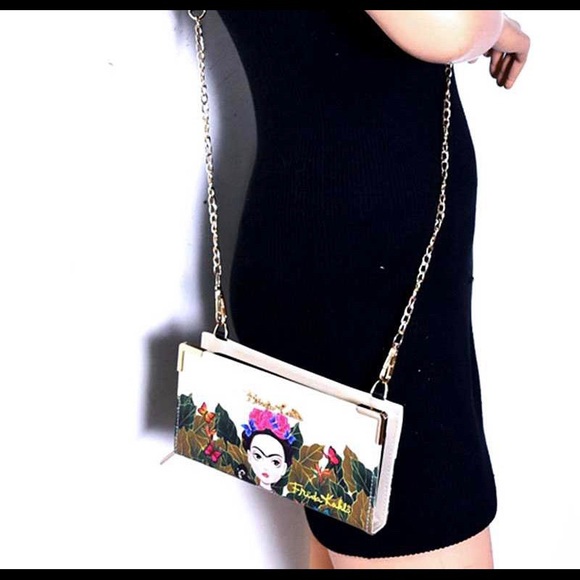 Liscensed Frida Khalo wallet crossbody - Picture 2 of 4